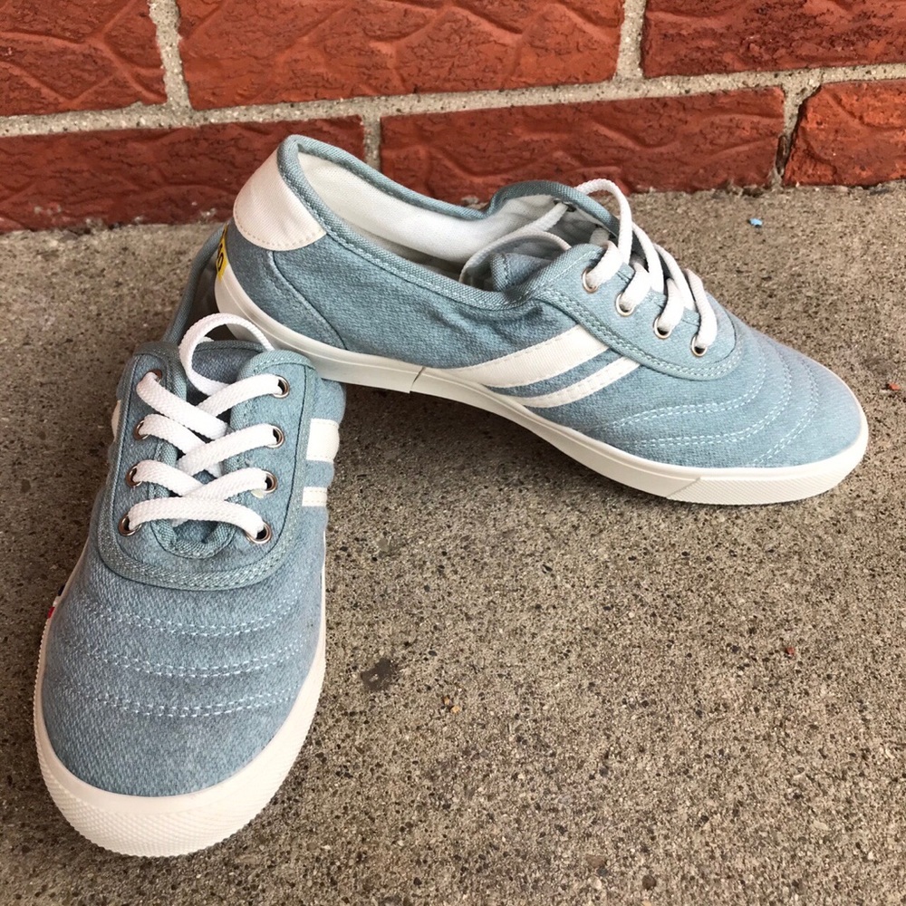 Blue Tennis Shoes